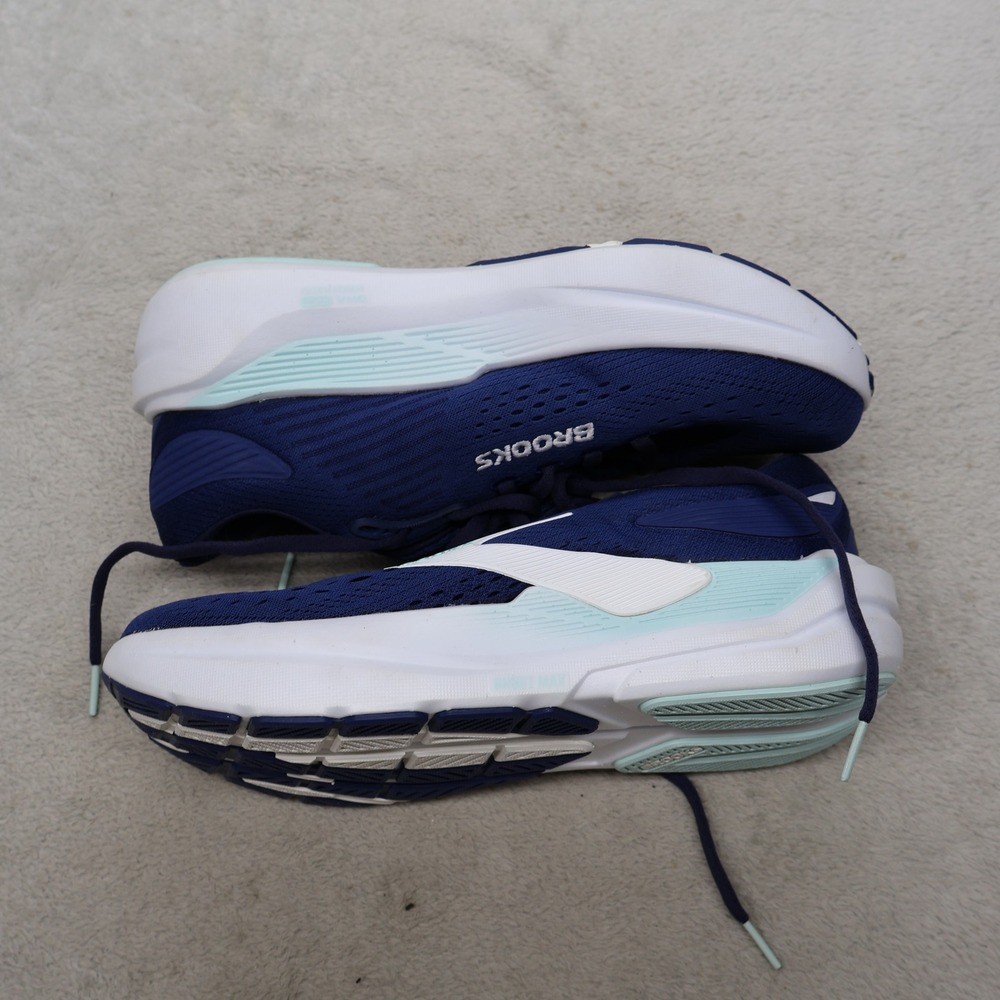 Brooks Womens 7.5D Athletic Shoes Blue Ghost Max Mesh Running Training Gym EUC - Picture 4 of 15